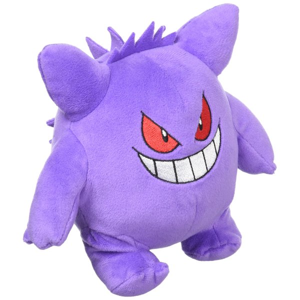Sanei Pokemon All Star Series Gengar Stuffed Plush, 6"