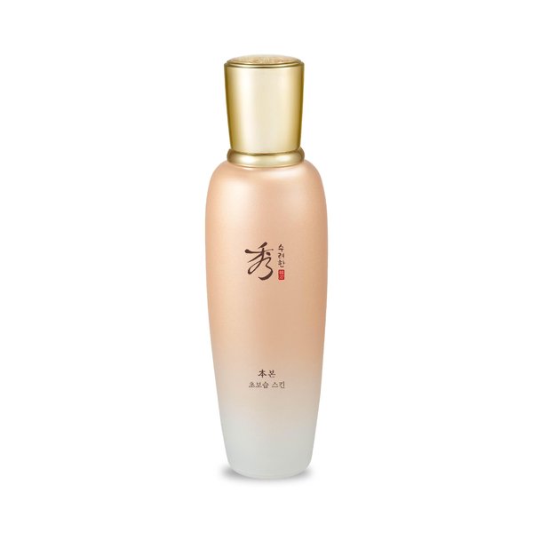 Christmas Gifts Sooryehan Bon (Extra Moisture Toner, 5.4fl oz) - Rich & Nourishing Gel-Type to Soothe Dry, Rough Skin. Korean Skincare by LG Beauty. Ginseng, Ginsenocide, Amino Acids.