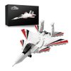 ZYLEGEN Fighter Building Set, Military Fighter Jet Building Block, F15 Wars Aircraft Jet Blackbird Building Kit for Children and Adult，Christmas, Holloween, Birthday Gift(232Pcs)