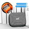JJC 10 Pockets Hard Shell Lens Filter Bag Up to 95mm, Water Resistant & Dustproof, Camera Filter Pouch with Microfiber Cleaning Cloth, Filter Carrying Case for Photography Filter Round Filter