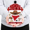 Big Dot of Happiness Western Hoedown - Treat Box Party Favors - Wild West Cowboy Party Goodie Gable Boxes - Set of 12