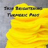 Turmeric Kojic Brightening Face Pads, Turmeric Cleansing Pads, Gentle Cleanser for All Skin Types, Dark Spots, Acne, 20ct