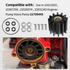 Vanshly,Sea Water Pump Threaded Impeller Repair Kit Replaces Volvo Penta 21700445
