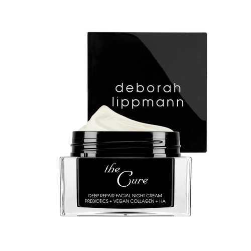 Deborah Lippmann The Cure Deep Repair Facial Night Cream | For Softer, Plumper, Hydrated Skin | Vegan Formula | No Animal Testing