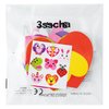 3sscha 123Pcs Valentine's Day Animals Craft Kit for Kids DIY Make Your Own Heart Animal Set Self-Adhesive Sticker Handmade Artwork Valentine Decor Classroom Home Holiday Activity Party Favor Supplies