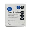 MED PRIDE Foam Dressings -10 Pack, 2'' X 2'' - Sterile, Hydrophilic, Highly Absorbent- Soft, Non-Adhesive Pads, Waterproof Dressing for Wound Care & Ulcers, Post Op Trauma + Injuries
