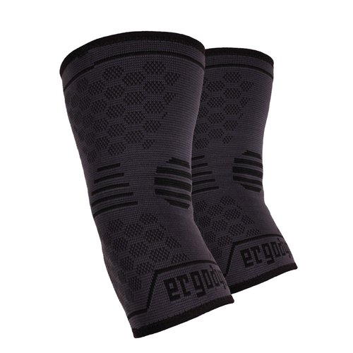 Ergodyne ProFlex 651 Elbow Compression Sleeve, Brace Support for Men and Women Black, Small