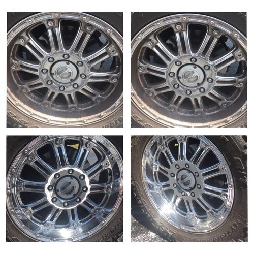 Diamond Shine Professional Combo Pack Automotive & Outdoor Cleaners Hard Water Remover Grills Chrome Brass Rims Rust Remover