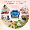AGSIXZLAN Little Blue Truck Toy for Kids Ages 2 3 4 5 6 7 8 Year Old Boys Girls,1:32 Alloy Kids Car Toy Driveable,Car Door Can Open,Toy Trucks for Toddlers Easter Christmas Birthday Gifts