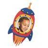 S&S Worldwide Blast Off Rocket Frame Craft Kit (Pack of 48)