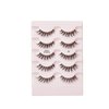 i-ENVY False Eyelashes and Lash Adhesive Set Demi Wispies Natural Lashes 5 Pairs Fake Eye Lashes (Clear)