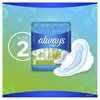 Always Maxi Feminine Pads For Women, Size 2 Long Super Absorbency, With Wings Unscented, 32 Count