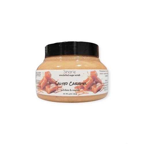 Salted Caramel Emulsified Body Scrub (4 oz.)