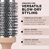 InfinitiPro by Conair - Hair Brush - Round Brush - Round Brush for Blow Out - Designed to Retain Heat and Optimal Airflow - Performa Series