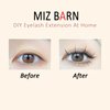 MIZ BARN False Eyelashes 100pcs C Curl Lash Clusters, 11-13mm Natural Individual Lashes Wispy Lashes For Beginners Perfect DIY Eyelash Extensions For Flawless Looks(C-11-13mm MIX)(trilogy)