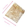 Wedding Favors Small Gift Bags, 100pcs 3.9x4.7 Inch (10x12cm) Gold Organza Bags for Party Favor Bags Small Business Candy Bags Mesh Bag (Gold, 3.9''x4.7'')