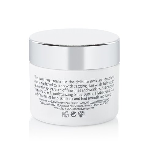 Natural Advantage Firming and Lifting Neck Treatment – Tightening Cream For Sagging Skin – with Antioxidant Vitamin C and Ceramides – 1.52 Ounces by Jane Seymour