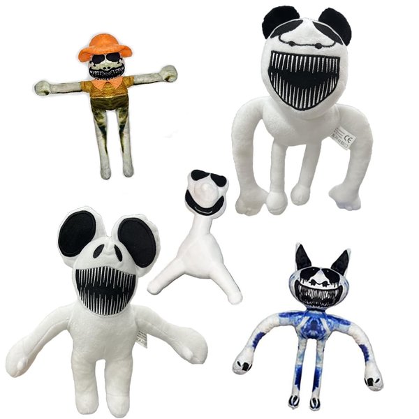 Zoonomaly Plush Toy, Strange Zoo Plush Toys, Monsters Fish and Horror Characters, Scary Deformed Zoo Plush Pillow Dolls for Kids Boys Girls Adults and Fans, Halloween Christmas Birthday Gift (5pcs)