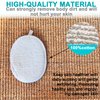 6 pcs/Set 4.3"×5.7" Natural Exfoliating Face Body Pad Loofah Sponge Facial Brush - Shower Scrubber - Body Bath Spa for Men & Women, Renewable Resource - Pack of 6