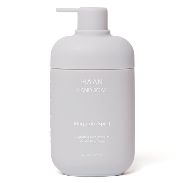 HAAN Foaming Hand Soap | Moisturizing Liquid Hand Soap for Dry Skin | Multi Purpose Hand Wash with Aloe Vera & Cocos Nucifera | Natural Bathroom Soap w/Pump Dispenser | Margarita Spirit - 11.8 Fl Oz