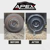 Apex Acrylic Tire Shine & Protectant - 16 oz Semi-permanent - 6+ Months Durability - Easy to Apply - High Shine - Fast Drying - No Sling - Layerable Gloss - Extremely Durable Tire Dressing-Made in USA