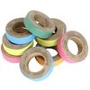 Bonka Bird Toys 2120 Pk9 1.75 Inch Colorful Chew Bagels - Fun & Safe Shreddable Toy for All Birds, Cockatiels, Conures, African Greys