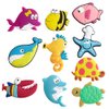 Cartoon Ocean Fridge Magnets for Toddlers 1-12, Magnetic Sea Animals Learning Toy for Magnets for Whiteboard