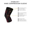 CW-X Stabilyx Knee Support, Black/Raspberry, Medium