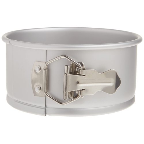 WINCO Springform Pan with Detachable Bottom, 6-Inch, Anodized Aluminum