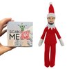 Drake on a Lake Christmas Elf -Red- Trump on a Stump, Trump elf, Make Your Holidays Hilarious with Plush, Realistic, Funny Novelty Figure Bobble Head. Essential for Drake Fans