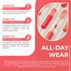 MAKEHEAL] Lipleasure Velvet Lip Tint Lasting, Matte Long-Lasting Lip Tint, Velvet Blur Finish, Smooth and Hydrated Lips All-Day, Vibrant and Soft Shades (03 - Papaya)