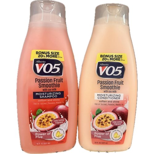 Generic VO5 Shampoo & Conditioner Set (Passion Fruit Smoothie), 16 Fl Oz (Pack of 2)
