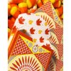 Tally-Ho Autumn Circle Back Playing Cards, Orange