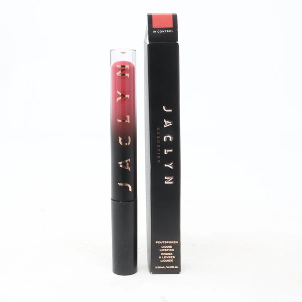 Jaclyn Cosmetics Poutspoken Liquid Lipstick In Control, 0.12 Fl Oz (Pack of 1), Pink