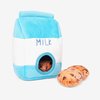 NANDOG Pet Gear Interactive Pet Plush Toys for Dogs (Milk & Cookies)