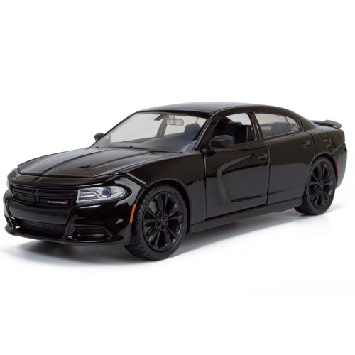 All Star Toys 2023 Dodge Charger SXT 1/24 Diecast Model Motormax Exclusive 79387 (Black)