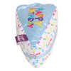 Multipet Birthday Cake Slice Dog Toy, Blue, 6"