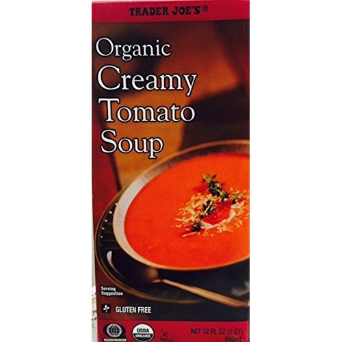Trader Joes Organic Creamy Tomato Soup - Gluten Free
