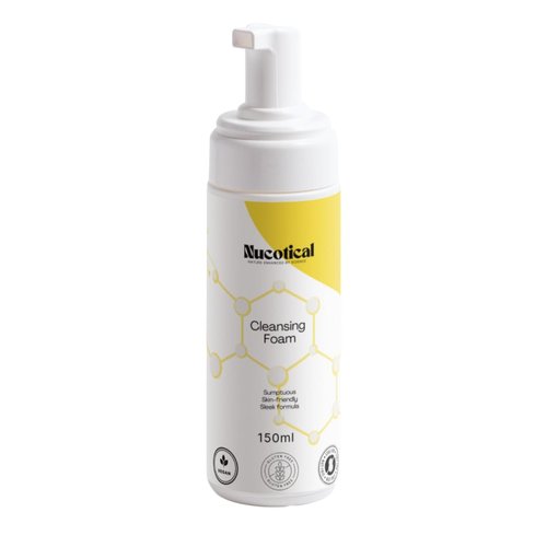NUCOTICAL Pure and Deep Cleansing Foam - Foaming Facial Cleanser – Face Wash for Hydrating & Moisturizing - Foam Cleanser for Double Cleansing – Face Cleanser for All Skin Types - Won’t Dry Out Skin