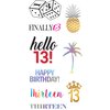 13th Birthday Temporary Tattoos (2 Pages) - Official Teenager Party Supplies, Ideas, Gifts and Decorations