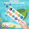 Cute Sea Turtle Temporary Tattoos Turtles Birthday Party Decorations Favors Supplies Ocean Sea Themed Stickers 10 Sheets 105 PCS Gifts for Baby Girls Boys Decor Class School Carnival Christmas