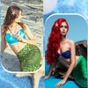 Syhood 4 Pcs Resin Starfish Hair Clip Mermaid Hair Accessories for Women Hairclip Mermaid Costume Jewelry