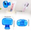 Waenerec 6 Pack Toothbrush Covers Portable Toothbrush Protector Coverings Clips Toothbrush Storage Head Cover Cap for Kids Bathroom Home Travel Toothbrush Case