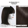 Bundle - 4 Item: EasiFringe HD Clip in Bang, Christy's Wigs Q & A Booklet, Synthetic Shampoo & Wide Tooth Comb - Color: 6