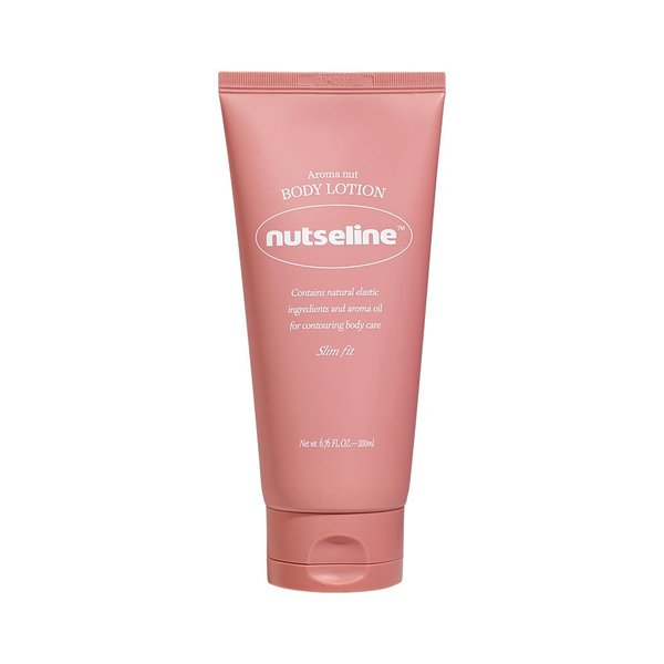 nutseline Aroma Nut Slim Fit Body Lotion with 11 Aroma Essential Oils Extract, Anti-Cellutile Lotion, Natural Aroma Scent, Gluten-Free (200ml / 6.76 fl oz.)