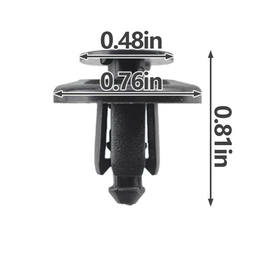 Topkidame 30pcs Bumper Cover Fender Liner Splash Shield Retainer Clip BC1D56145 for Mazda 2 Mazda 3 Mazda 5 Mazda 6 626 CX-5 CX-7 CX-9 Miata MPV MX-5 Miata Protege Protege5 RX-8