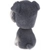 FRECI Simulation Shaking Head Dog Bobble-Head Dog Toy for Car Interior Dashboard Ornament - Schnauzer