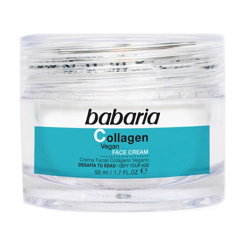 Babaria Collagen Vegan Face Cream - Anti Aging Face Cream - Moisturizer Face Cream - Plants Based...