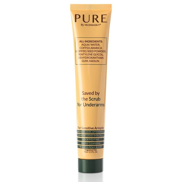 PURE by MUDMASKY Softening Saved by the Scrub For Underarms. Armpit Detox Scrub & Mask. Natural & Clean Body Scrub