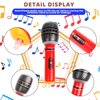 CCINEE 12 Pack Inflatable Microphones, 9.4 Inch Giant Blow Up Microphone Inflatable Microphone Props for 80s 90s Musical Concert Themed Party Favors(Ramdon Colors)